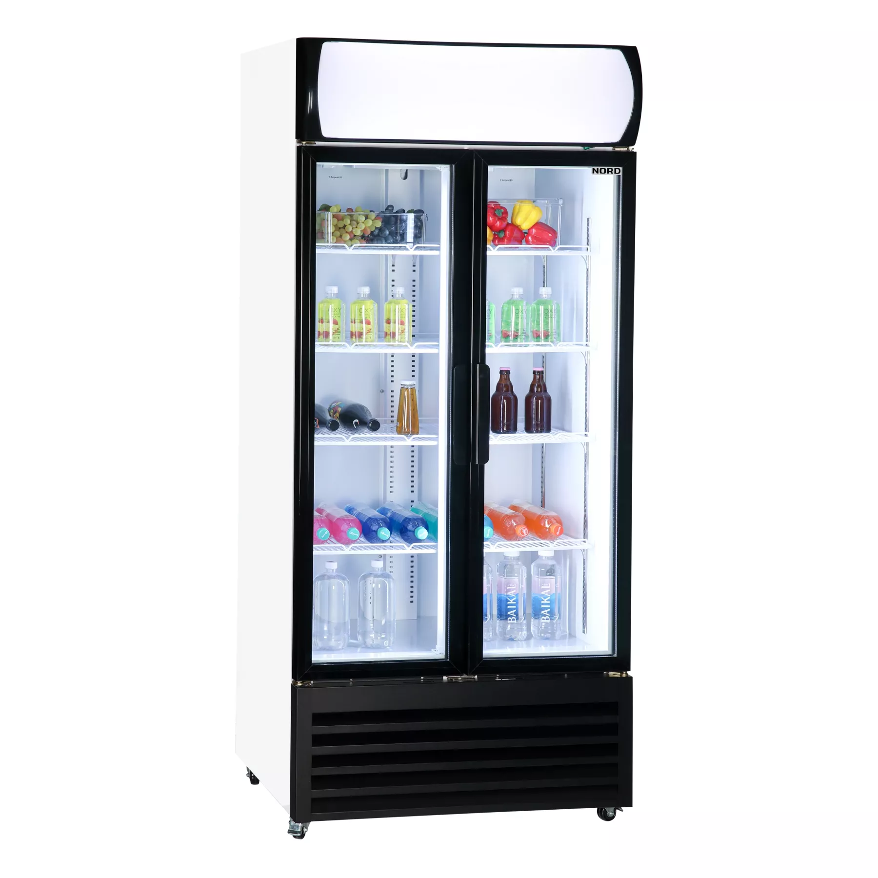 Витрина холодильная NORD RSC 600 GKB RU