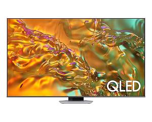 Телевизор Samsung QE75Q80D (2024), серебристый