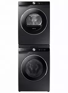 Комплект Samsung Стиральная машина WW11CG604CLBLP + Сушильная машина DV90T6240LB/LP + Соединительный элемент SKK-UUB